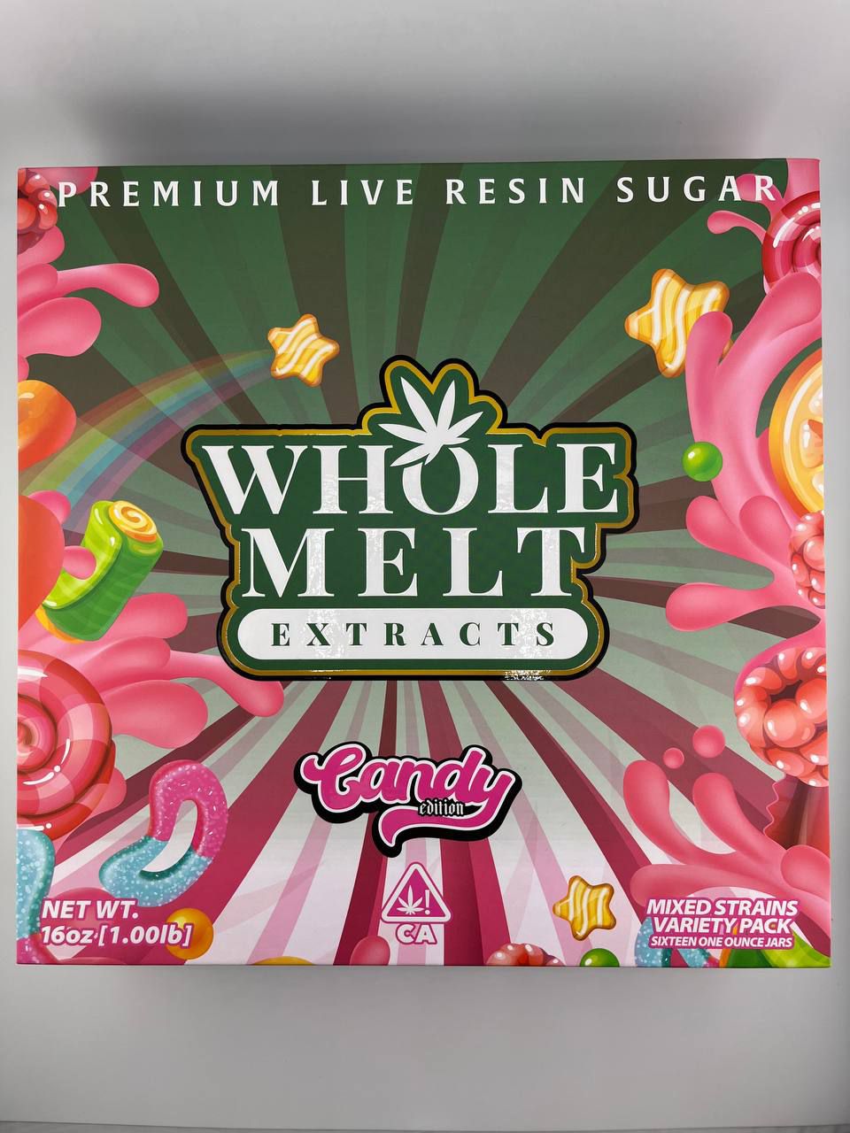 WHOLEMELT SUGAR WAX CANDY Whole Melts Extracts
