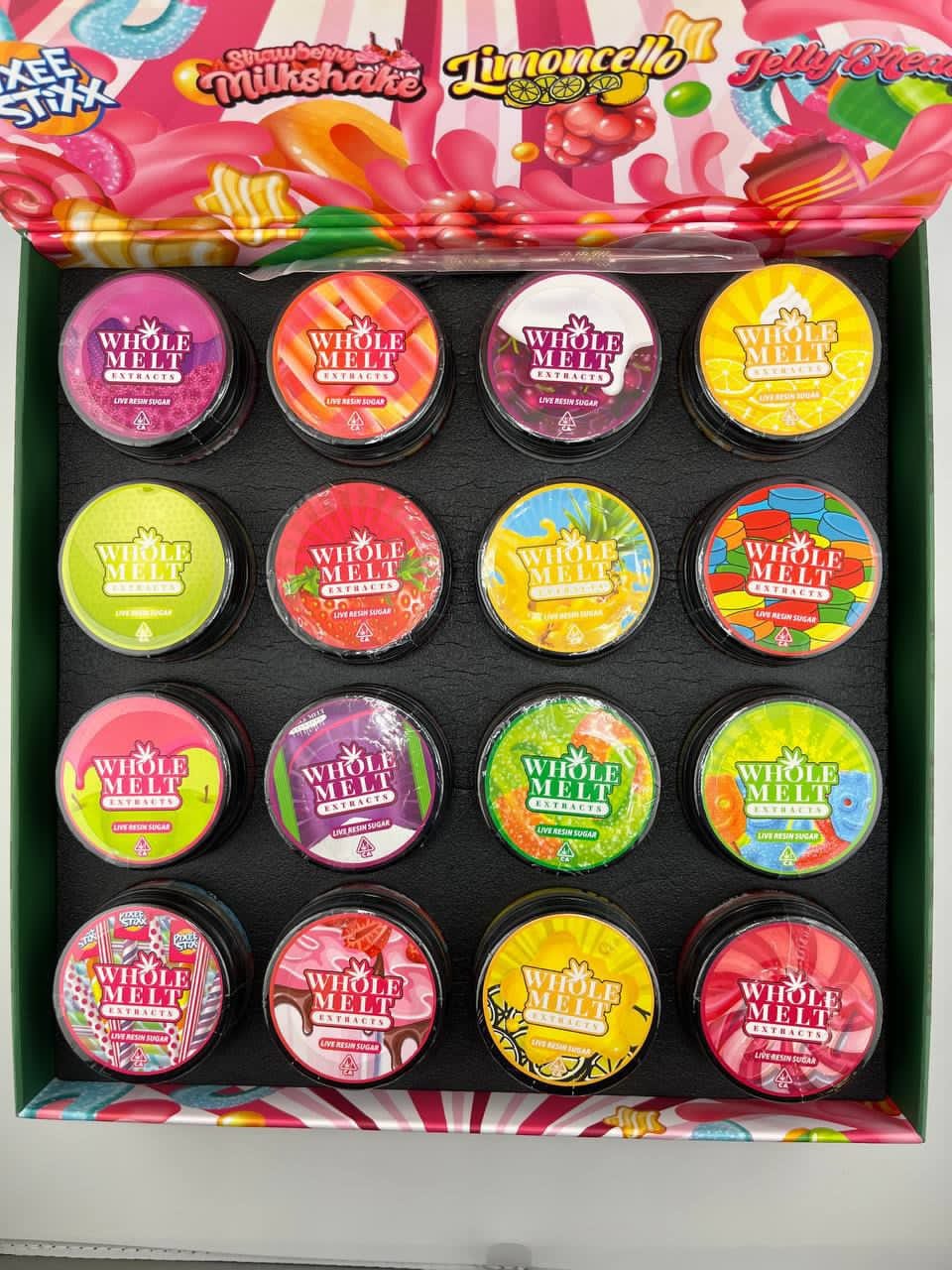 WHOLEMELT SUGAR WAX CANDY Whole Melts Extracts
